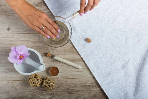 el spa. Manikür kavramı