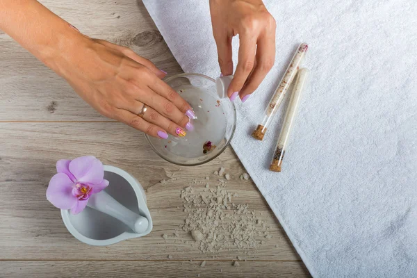 el spa. Manikür kavramı