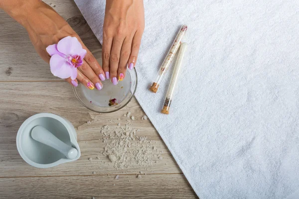 Hand spa. Manicure concept — Stock Photo, Image