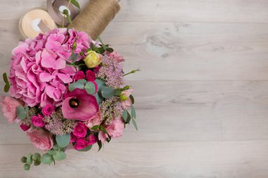 Güzel buketi çiçekçi