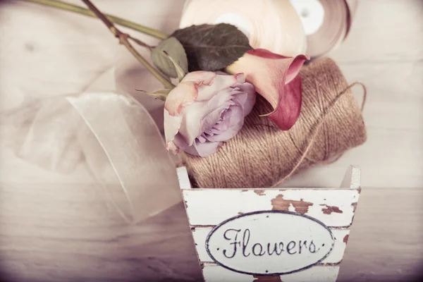 Prachtige boeket in een bloemenwinkel — Stockfoto