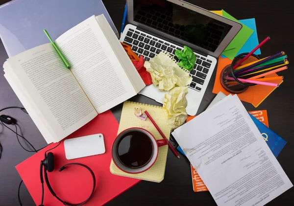 Messy workplace — Stock Photo, Image