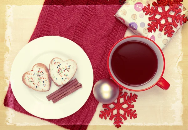 Café de Navidad — Foto de Stock