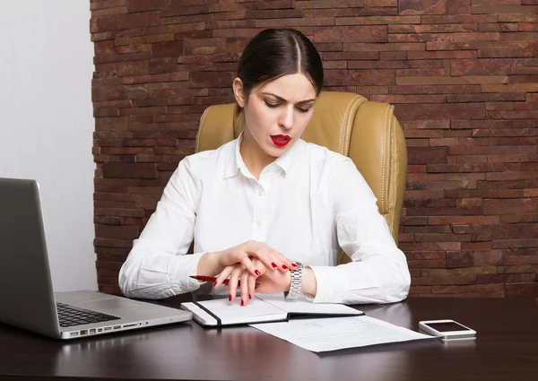 Office lady — Stock Photo, Image