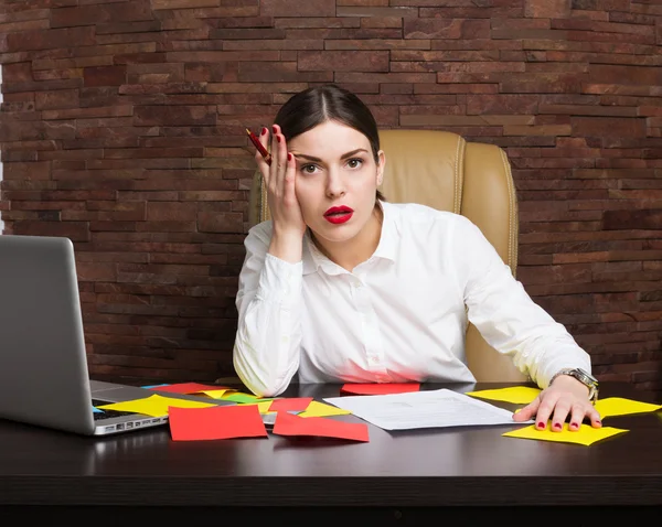 Office lady — Stock Photo, Image