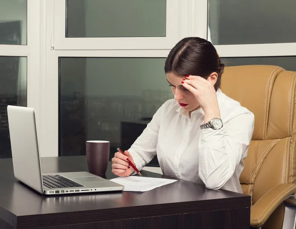 Office lady — Stock Photo, Image