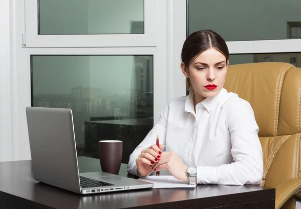 Office lady — Stock Photo, Image