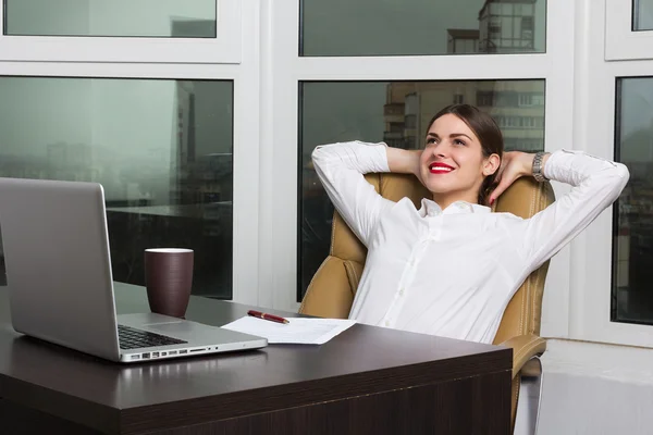 Office lady — Stock Photo, Image