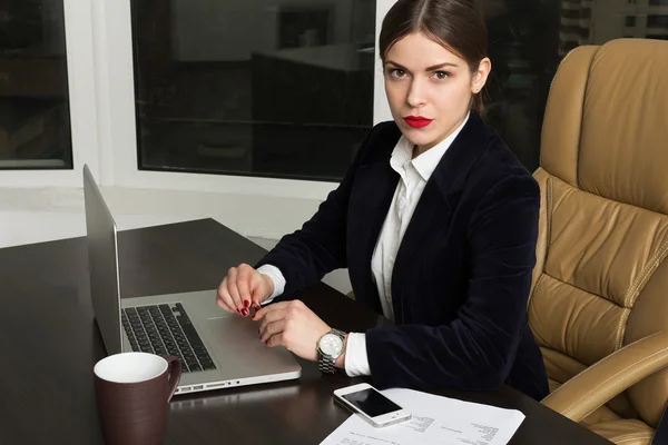 Office lady — Stock Photo, Image