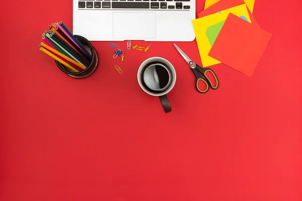 Posto di lavoro creativo — Foto Stock