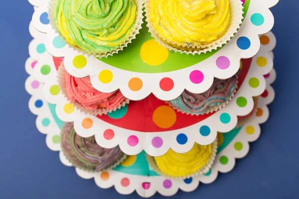 Colorful cupcakes — Stock Photo, Image