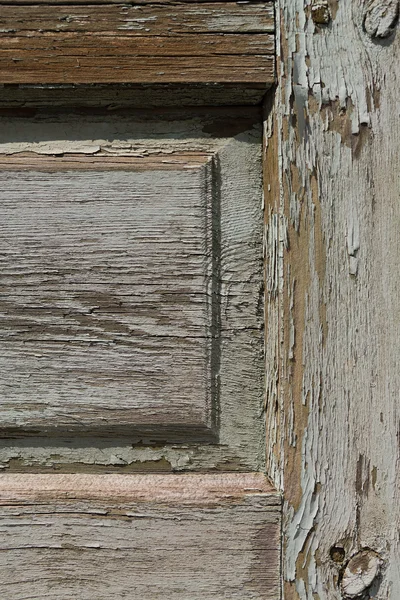 Crepe su struttura di porta di legno — Foto Stock