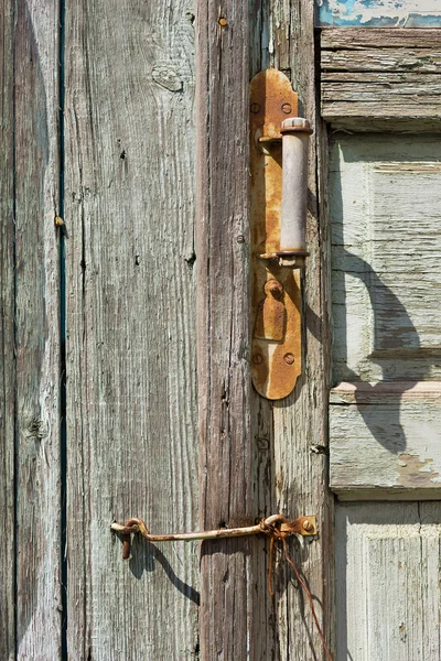 Vecchia porta in legno — Foto Stock