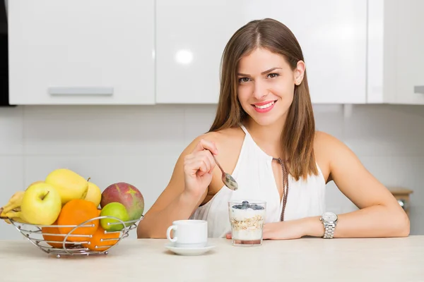 Gesundes Frühstück — Stockfoto