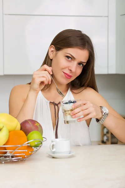 Gesundes Frühstück — Stockfoto