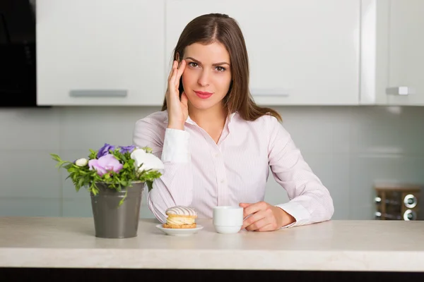 Morgonkaffe — Stockfoto