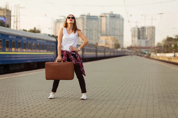 Railway station — Stock Photo, Image