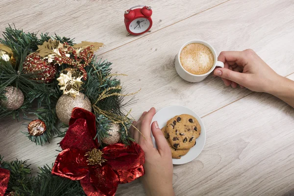 Café de Navidad — Foto de Stock