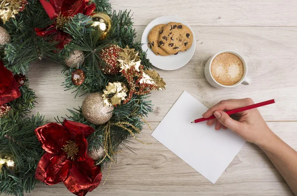 Weihnachtskaffee — Stockfoto