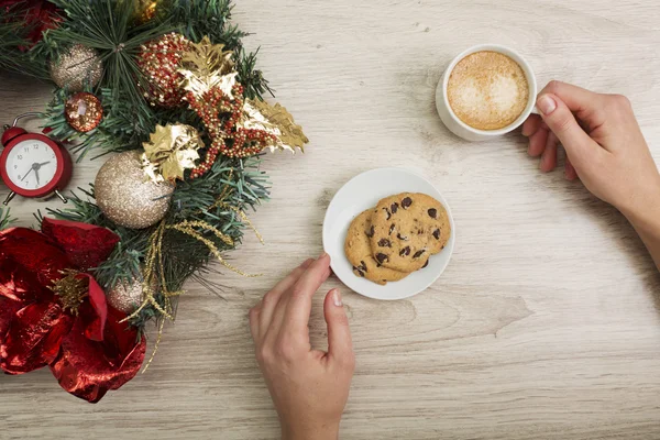 Café de Navidad — Foto de Stock