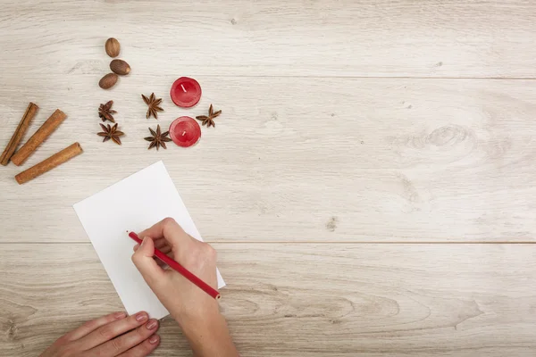 Kerstgroeten — Stockfoto