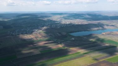 Yerleşim yerlerinin ve alanların hava görüntüsü