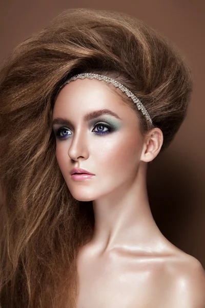 Szőke haj szépség nő portré — Stock Fotó