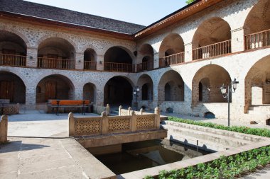 sokak Şəki Azerbaycan Kervansaray mimarisinde