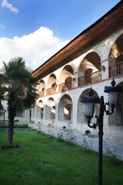 sokak Şəki Azerbaycan Kervansaray mimarisinde