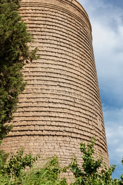 Maiden Tower w starym mieście Baku, Azerbejdżan — Zdjęcie stockowe