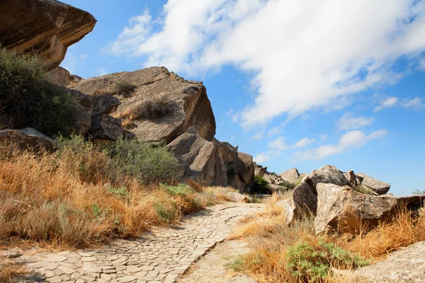 Qobustan national park in Azerbaijan — Stock Photo, Image