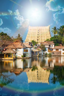 Sri Padmanabhaswamy Tapınağı Trivandrum Kerala Hindistan