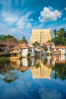Sri Padmanabhaswamy Tapınağı Trivandrum Kerala Hindistan