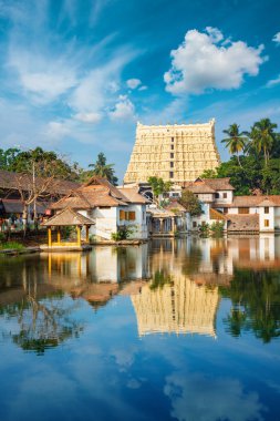 Sri Padmanabhaswamy temple in Trivandrum Kerala India clipart