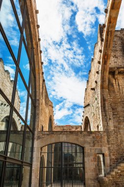 Barcelona, Spain - April 17, 2016: Maritime Sea Museum of Barcelona