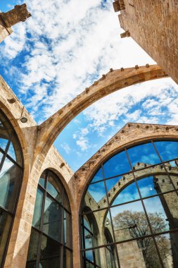 Barcelona, Spain - April 17, 2016: Maritime Sea Museum of Barcelona