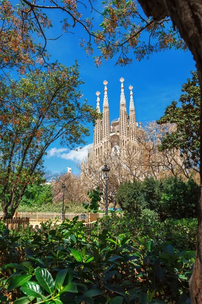 バルセロナ, スペイン - 2016 年 4 月 18 日: サグラダ ・ ファミリア聖堂 — ストック写真