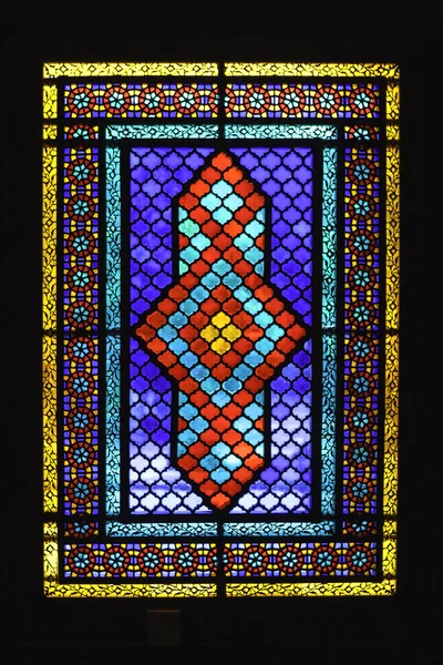Windows z pałacu chanów Shaki — Zdjęcie stockowe