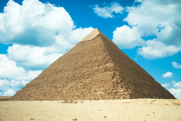 Grande Pirâmide de Gizé, Egito — Fotografia de Stock