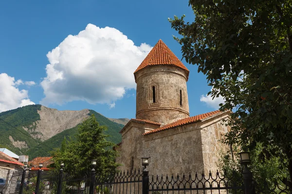 Oude Albanese kerk in Kish Azerbeidzjan — Stockfoto