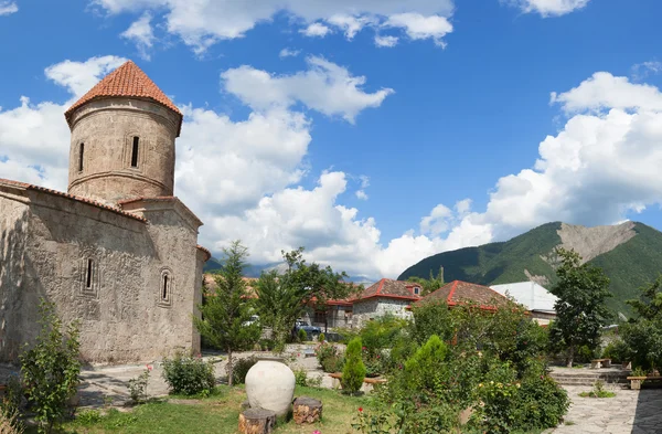 Régi albán egyház Kish Azerbajdzsán — Stock Fotó