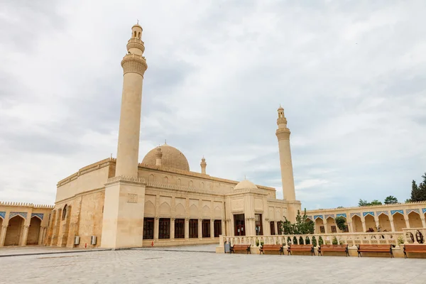 Mezquita Juma, Samaxi Cume Mescidi, en Shamakhi, Azerbaiyán — Foto de Stock