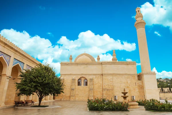 Mezquita Juma, Samaxi Cume Mescidi, en Shamakhi, Azerbaiyán — Foto de Stock