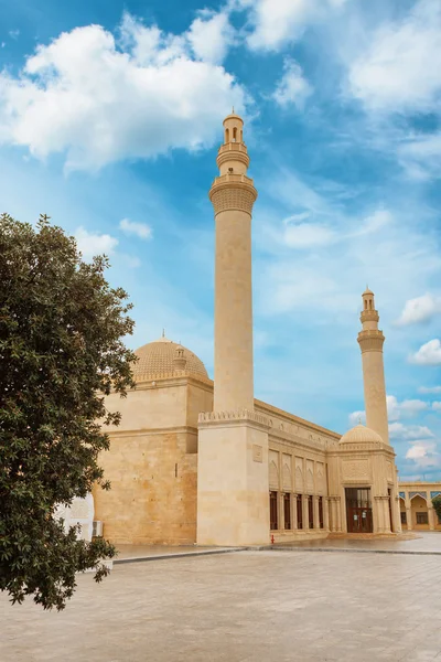 Mezquita Juma, Samaxi Cume Mescidi, en Shamakhi, Azerbaiyán — Foto de Stock