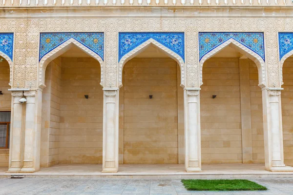 Mezquita Juma, Samaxi Cume Mescidi, en Shamakhi, Azerbaiyán — Foto de Stock