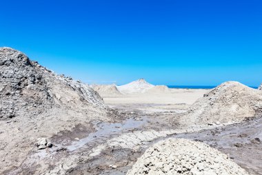 Qobustan çamur yanardağ, Azerbaycan