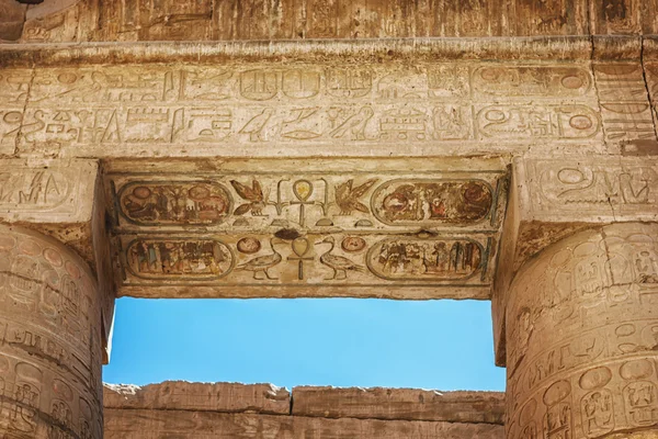 África, Egipto, luxor, templo karnak — Fotografia de Stock