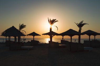 Güneş otel plaj ve deniz