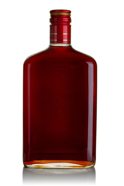 Bottiglia di acquavite di ciliegie — Foto Stock