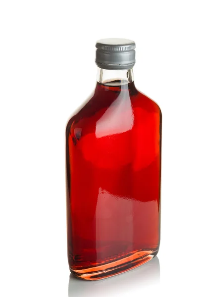 Vodka infunderas med tranbär Stockbild